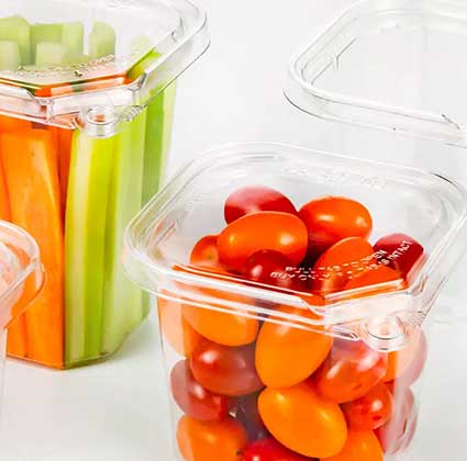 clear food packaging